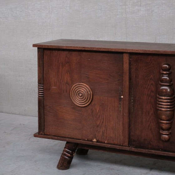 Image 1 of Vintage eiken dressoir, Frankrijk 1940