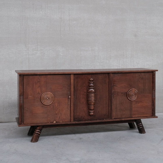 Image 1 of Vintage eiken dressoir, Frankrijk 1940