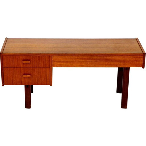 Vintage teakhouten console van Svensk Möbelindustri, Zweden 1960