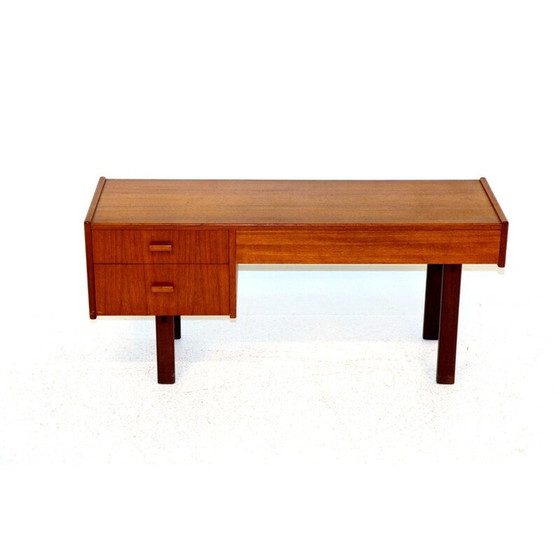 Image 1 of Vintage teakhouten console van Svensk Möbelindustri, Zweden 1960