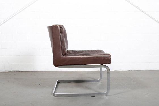 Image 1 of Set van 2 De Sede Rh 201 Robert Haussmann Executive Loungestoelen Zwitserland