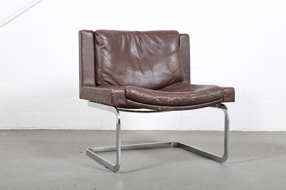 Image 1 of Set van 2 De Sede Rh 201 Robert Haussmann Executive Loungestoelen Zwitserland