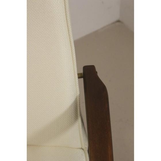 Image 1 of Vintage 300-190n houten fauteuil door Henryk Lis, 1970