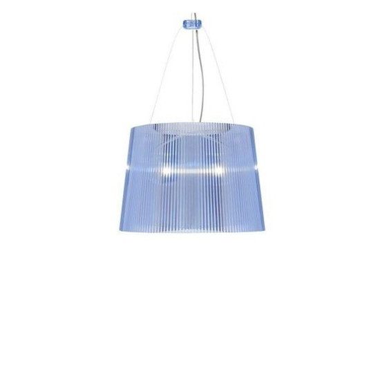 Image 1 of Design Hanglamp Gé Van Kartell - Uitvoering Lichtblauw (Helder)