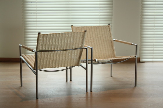 Image 1 of 2X Sz01 Fauteuils Van Martin Visser Voor 'T Spectrum