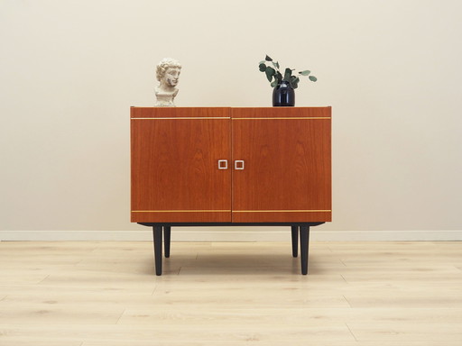 Teak kabinet, Deens ontwerp, 1970S, Productie: Denemarken