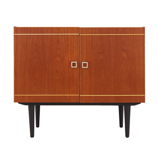 Teak kabinet, Deens ontwerp, 1970S, Productie: Denemarken