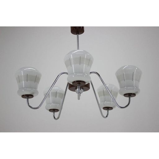Vintage kroonluchter Lidokov 1960
