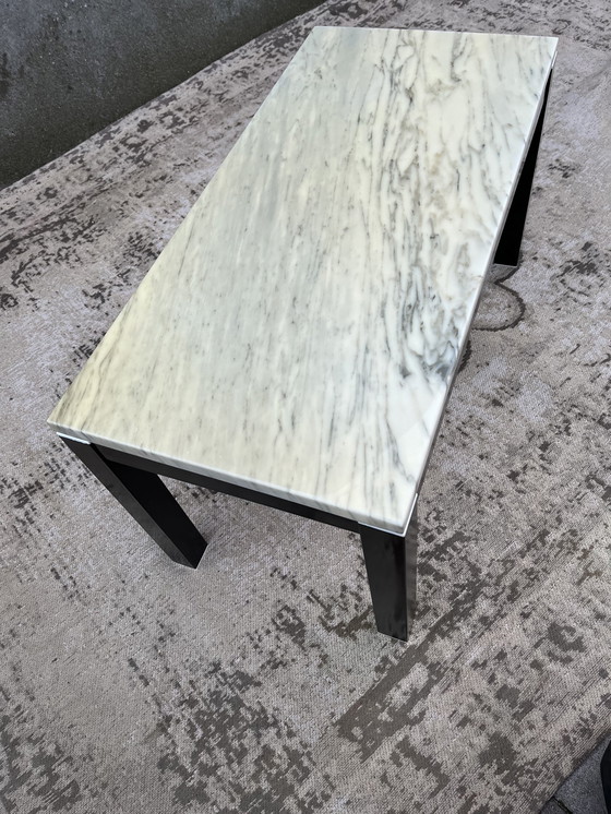 Image 1 of Vintage Post Modern Carrera Marmeren Salontafel 
