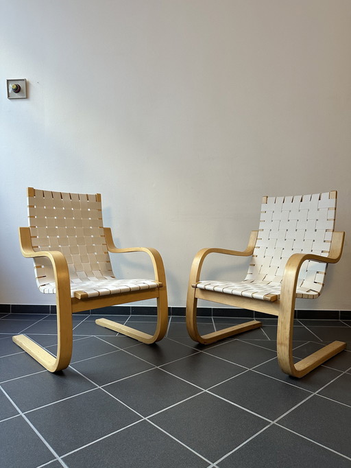 2X Fauteuil 406 Alvar Aalto Artek