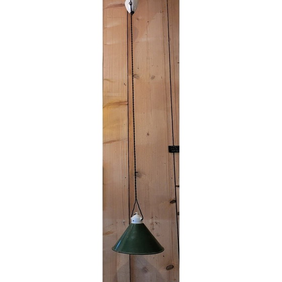 Image 1 of Vintage hanglamp "opkomst en ondergang