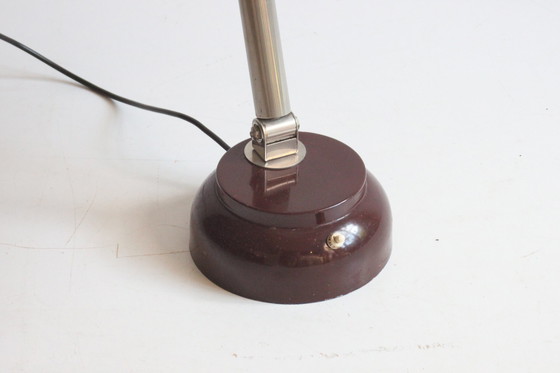 Image 1 of Hala Model 17 Bureaulamp Met Rond Tl Lampje, 1959