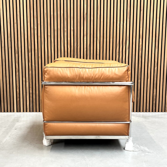 Image 1 of Cassina LC2 - Le Corbusier Cognac leder dons