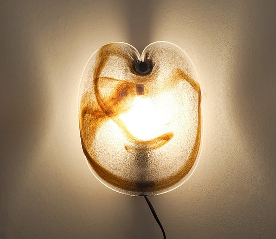 Image 1 of Per Lütken glazen wandlamp