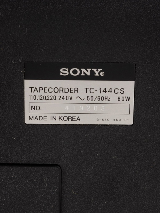 Image 1 of  Sony Tc-144 Cs bandrecorder, 1970S