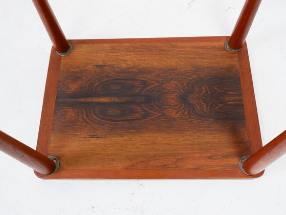 Image 1 of Vintage Teak Bijzettafel, Jaren 60