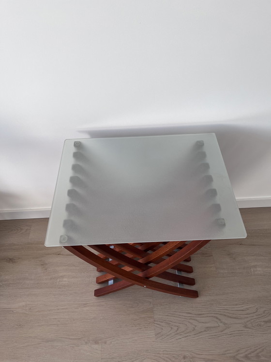 Image 1 of Vintage Ikea Ekeberg Side Table 1999 - Scandinavisch Design!