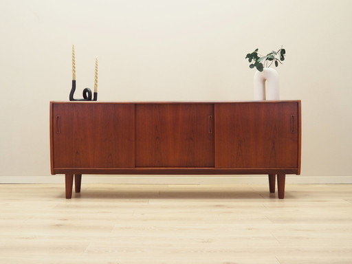 Teakhouten dressoir, Deens ontwerp, 1970S, Productie: Denemarken