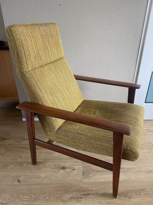 Vintage teak fauteuil