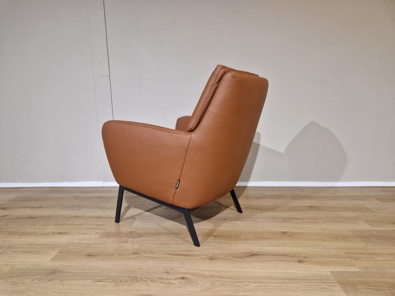 Image 1 of Nieuw Prominent E101 Fauteuil Bruin Leder Design