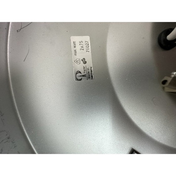 Image 1 of Vintage glazen en metalen plafondlamp, Duitsland 1970