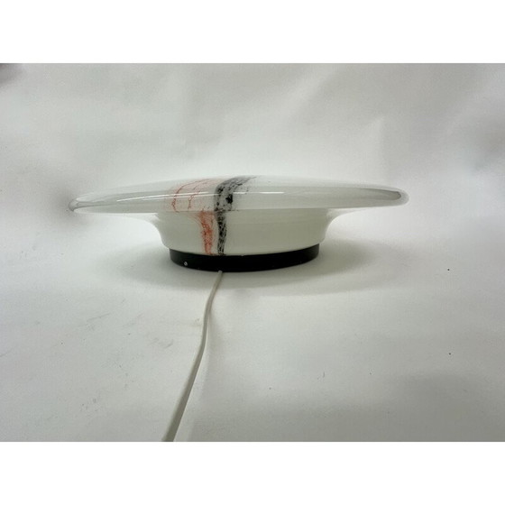 Image 1 of Vintage glazen en metalen plafondlamp, Duitsland 1970