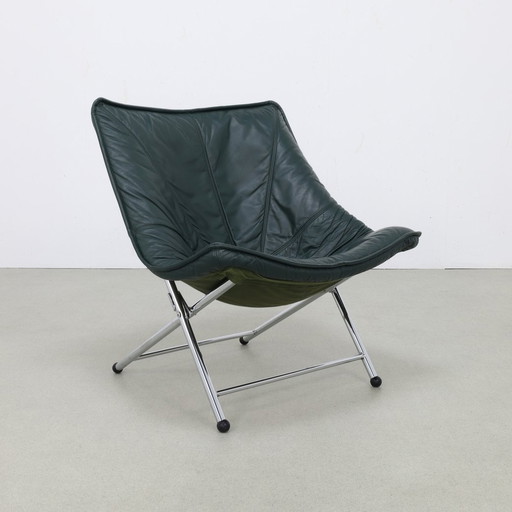 Fauteuil Leer Teun Van Zanten Molinari, 1970S