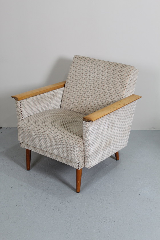 Image 1 of Vintage Fauteuil - Jaren '60, Beige