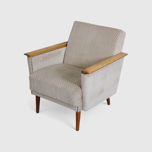 Vintage Fauteuil - Jaren '60, Beige