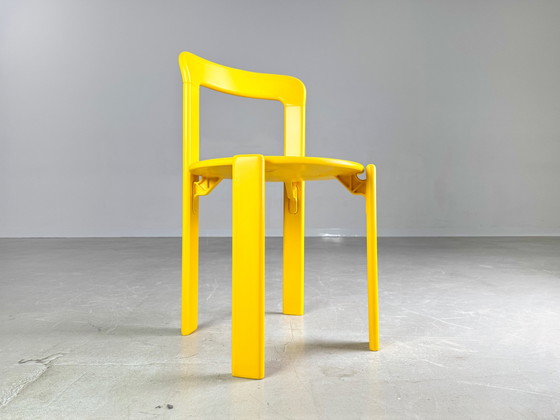 Image 1 of 6 vintage stoelen Bruno Rey gewenste kleur Kusch & Co jaren 1970 ontwerp