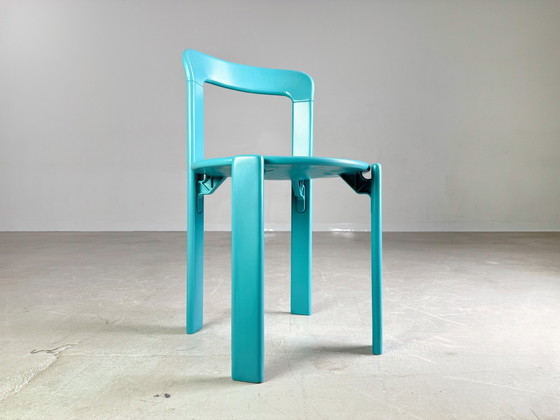 Image 1 of 6 vintage stoelen Bruno Rey gewenste kleur Kusch & Co jaren 1970 ontwerp