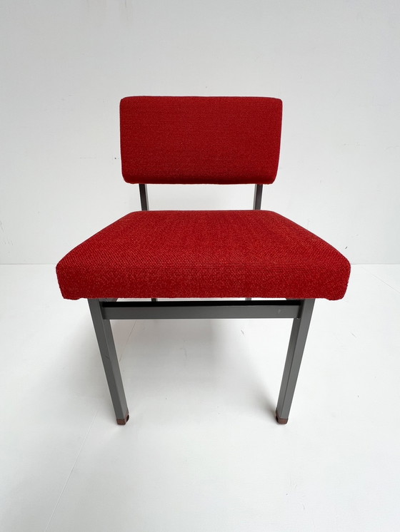 Image 1 of Set van 4 Pali eetkamerstoelen van Louis van Teeffelen, 1960's