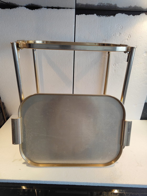 Image 1 of Vintage Kaymet London tray service trolley