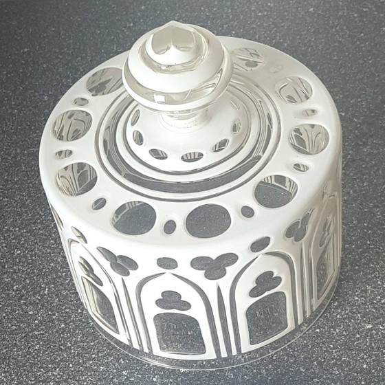 Image 1 of 2X glasplaat met deksel