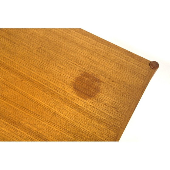 Image 1 of Paar vintage teakhouten bijzettafels, Zweden 1960