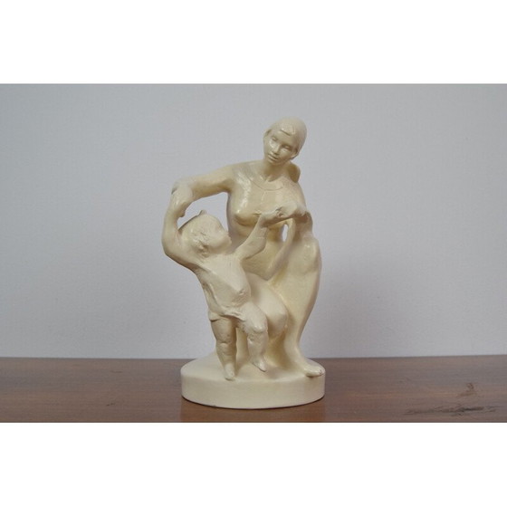 Image 1 of Vintage keramische sculptuur, Tsjecho-Slowakije 1972