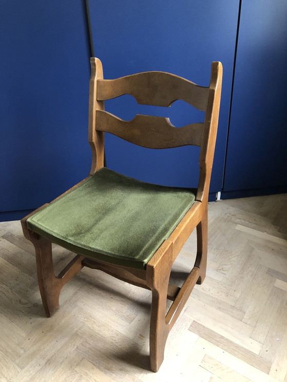 Image 1 of 4x Guillerme Et Chambron Stoelen