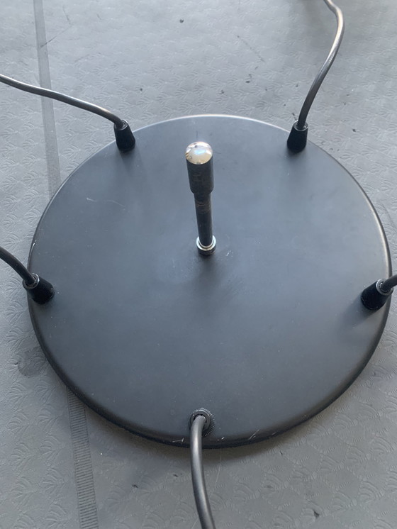 Image 1 of Zeldzame, Vintage Mazzega Murano Hanglamp met 5 bollen