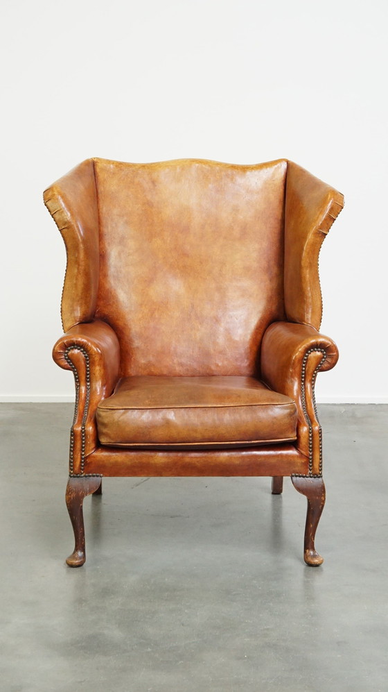 Image 1 of Schapenleren Oorfauteuil 