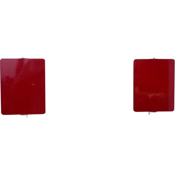 Image 1 of Set van 3 vintage wandlampen van Charlotte Perriand voor Steph Simon, Frankrijk 1960