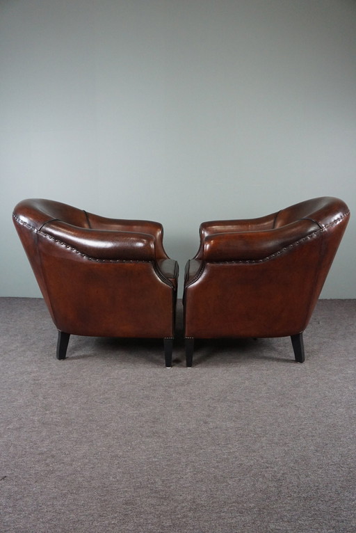 2x klassieke clubfauteuils