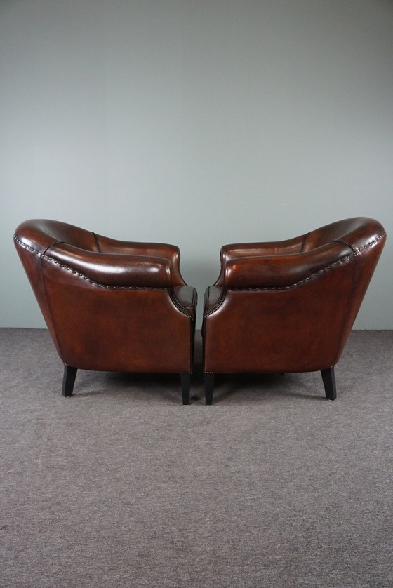 Image 1 of 2x klassieke clubfauteuils