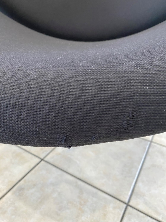 Image 1 of Slice 437 Oranje Fauteuil Door Pierre Paulin Voor Artifort Gris 1980