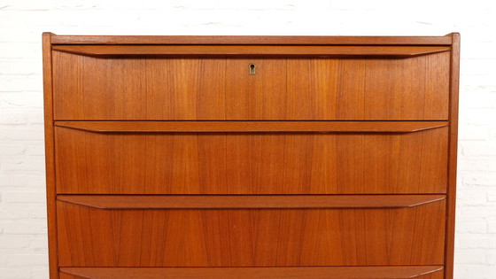 Image 1 of Vintage Deense Ladekast | Teak | 6 Lades | 108 Cm