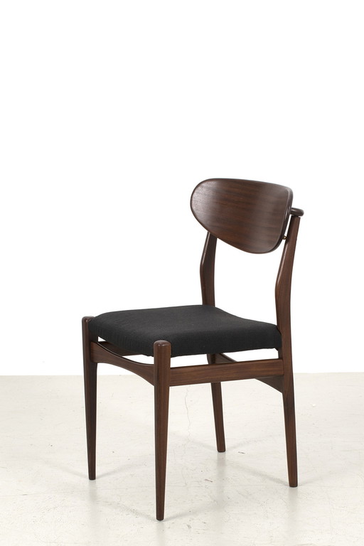 4x Vintage eetkamerstoelen, set