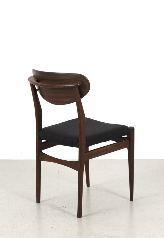 Image 1 of 4x Vintage eetkamerstoelen, set