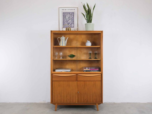 Vintage vitrinekast highboard 50s 60s Midcentury