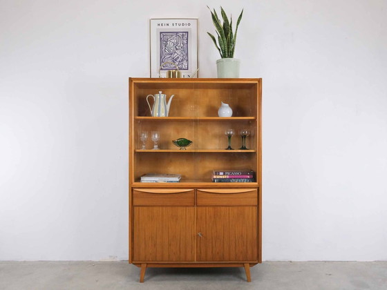 Image 1 of Vintage vitrinekast highboard 50s 60s Midcentury