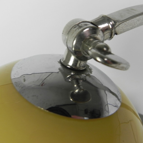 Image 1 of Vintage bureaulamp met glazen bol