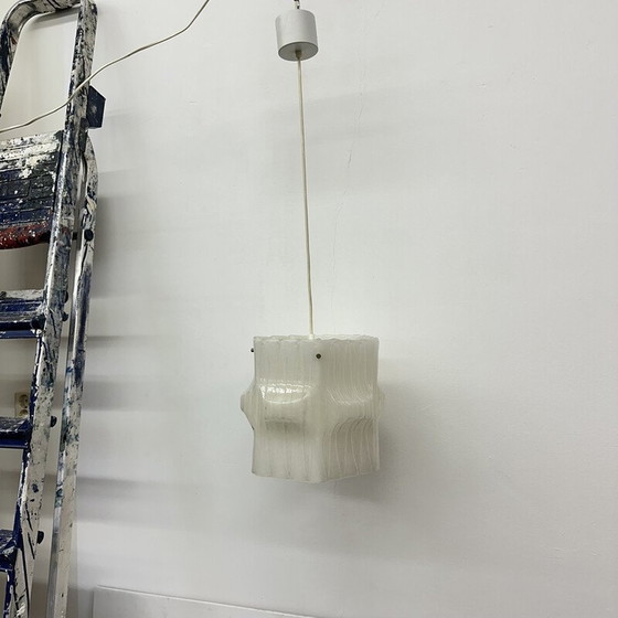 Image 1 of Mid Century ijs luciet hanglamp, 1970